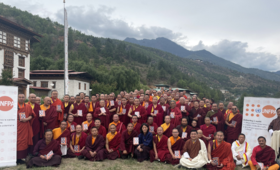 Religious leaders from one hundred and seven Religious organization attended the meeting in Thimphu
