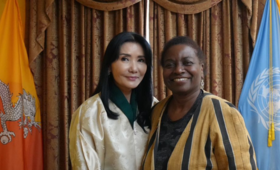 UNFPA Goodwill Ambassador to Bhutan and UNFPA ED