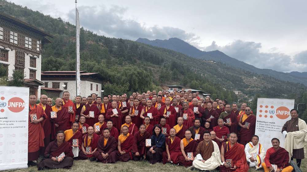 Religious leaders from one hundred and seven Religious organization attended the meeting in Thimphu