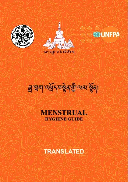 MENSTRUAL HYGIENE GUIDE